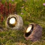 Rocky Light – Zonne-energie LED Steenlamp voor Natuurlijke Buitenambiance