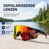 Heren Sportzonnebril - Gepolariseerde Lenzen - UV-Bescherming