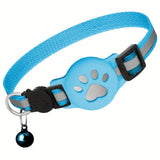 Kattenhalsband met Veiligheidsbuckle en Bel – Verstelbaar voor Katten van Verschillende Maten