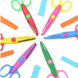 Kleurrijke Creatieve Knipscharen Set – Decoratieve Randen voor Handwerk en DIY