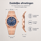 Jonas Deluxe herenhorloge | Moderne elegantie en absoluut comfort
