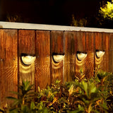 SolarGlow Halfronde LED Hekverlichting – Elegant en Duurzaam