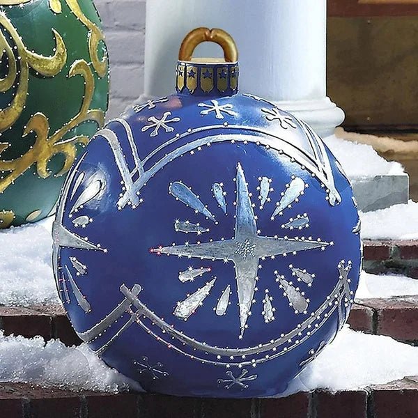MegaSphere | Draai hoofden en verspreid vrolijkheid met deze enorme kerstballen!