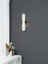 Moderne Wandlamp - Albast & Metaal