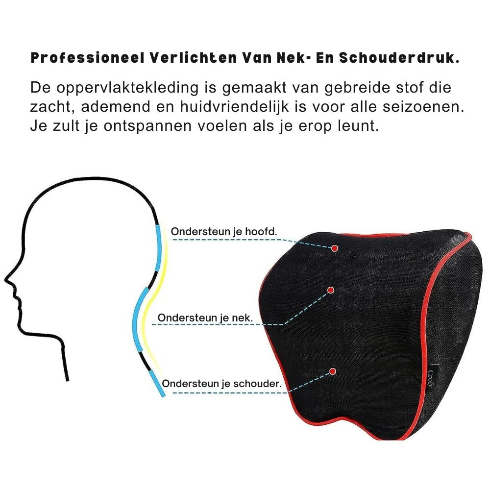 2 Pack Autonekkussen