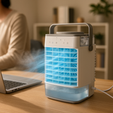 Draagbare 3-in-1 Aircooler met Luchtbevochtiger en Ventilator – Compacte Airconditioner voor Thuis en Kantoor
