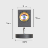 SunsetAura - Elegante retro-geïnspireerde lamp
