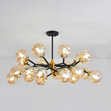 Nordic Glass Ball LED Kroonluchter – Moderne Plafondlamp