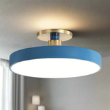 Ronde Inbouw Plafondlamp – Nordic Minimalisme met Zachte LED Glans