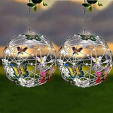 GlimmerWings - Vlinder zonnepaneel lamp voor betoverende tuindecoratie