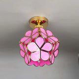 Glasbloemen Plafondlamp - FloraGlow