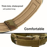 Militaire Tactische Hondenhalsband – Verstelbaar en Duurzaam voor Grote en Middelgrote Honden