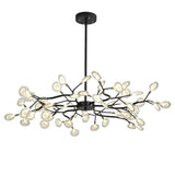Simplicity Vertakte Vuurvliegkroonluchter | Moderne LED Vuurvlieg Acryl Kroonluchter G9 Fitting 110V/220V Dia 78cm/85cm/115cm Tijdloos Ontwerp Plafondlamp Verlichting