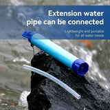 PureFlow Waterfilter Straw - Compact en efficiënt voor schoon drinkwater