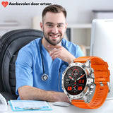 TitanX CombatFit S45 - Onverwoestbaar gecertificeerd militair gezondheidshorloge (2025)