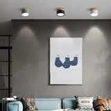Noordse Cilinder LED Plafondlamp – Minimalistische Inbouwlamp voor Moderne Gangen