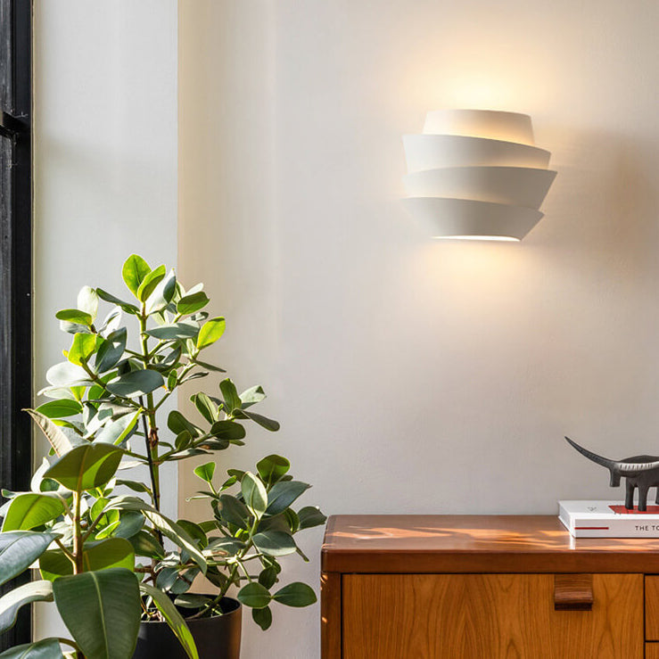 Gelaagde Wandlamp – Stijlvol en Artistiek