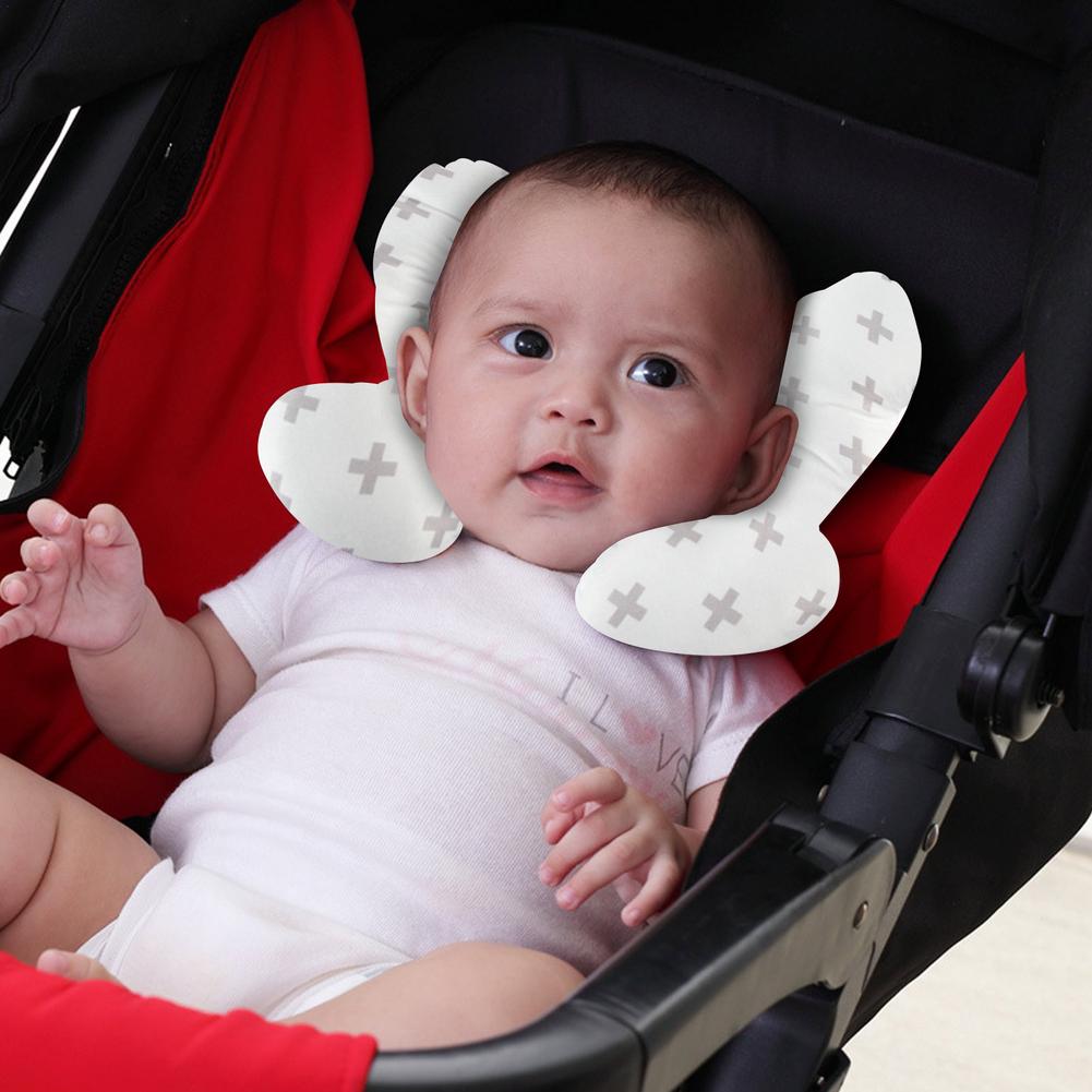 U-vormig Baby Nekkussen voor Reizen en Kinderwagens – Knuffelsteun