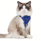 Reflecterend Kattenharnas en Riemset – Ideaal voor Wandelen en Training