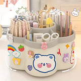 Kleurrijke Dieren Stationery Organizer - Voor een Vrolijke Werkplek