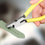 Heavy-Duty Pons- en Snijtang – Voor Precisie Gaten in Leren en Stoffen