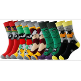 Cartoon Sokken Set - Comfort en Stijl met Jouw Favoriete Personages