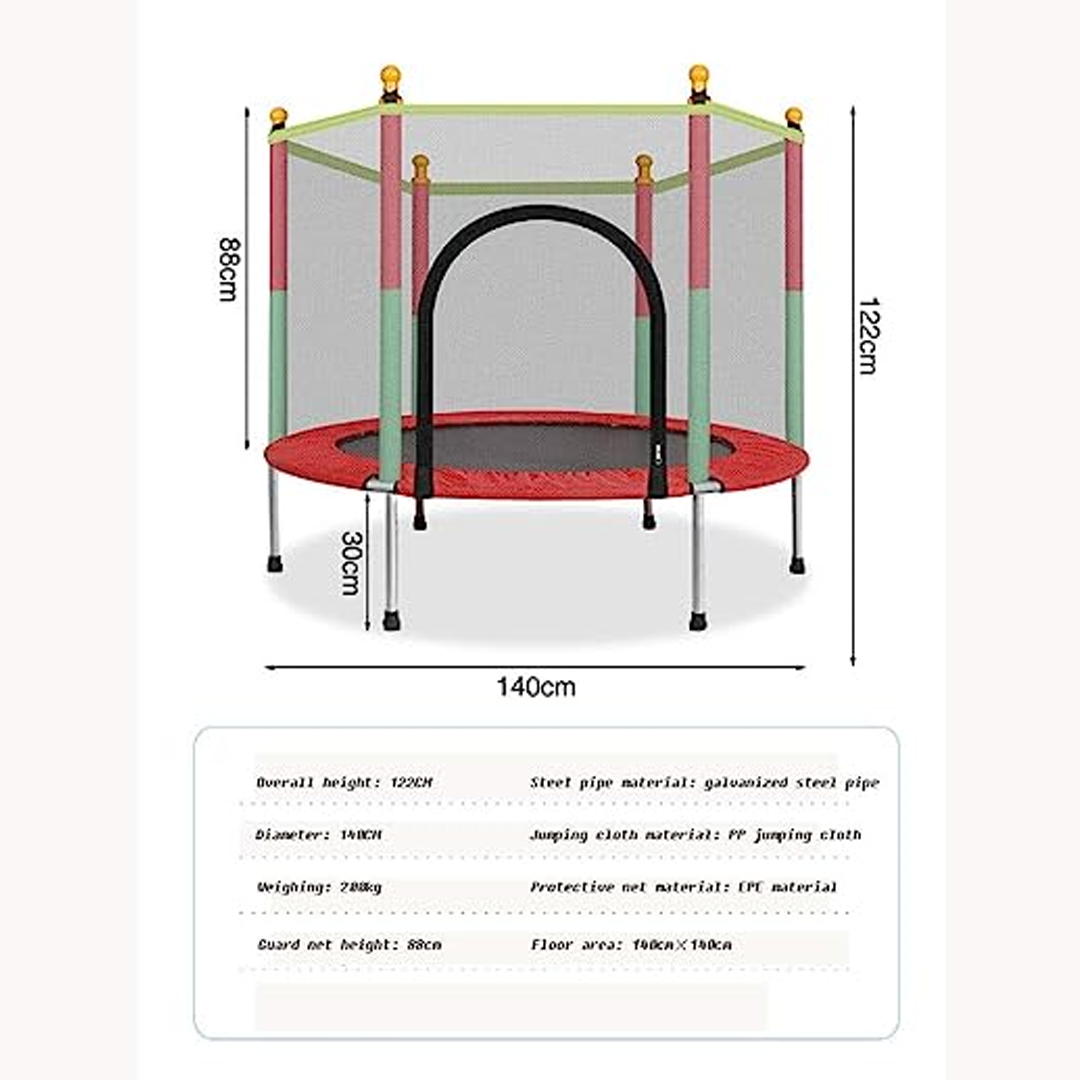 Kindertrampoline met veiligheidsnet – Jumpie KidsTramp