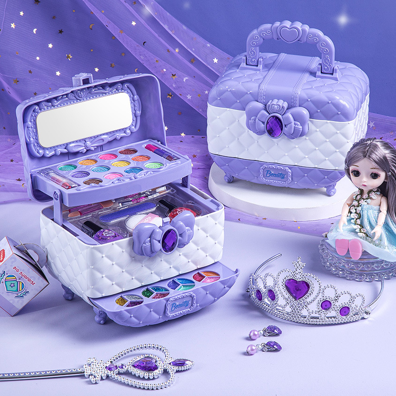Prinsessen Beauty Koffer – Magische Make-up Speelset voor Kleine Stijliconen
