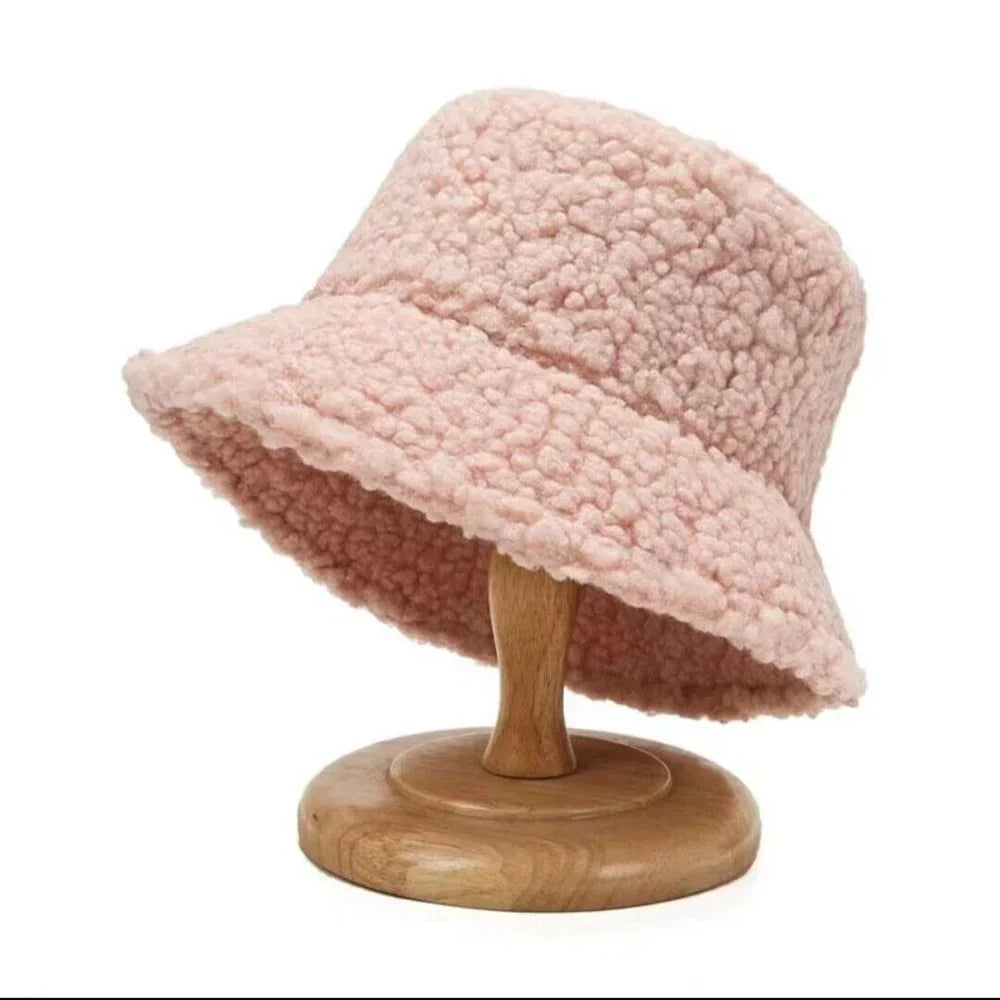 Modieuze Teddy-Bucket-Hoed - Livia