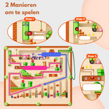 Kleurenavontuur Doolhof – Magnetisch Speelplezier voor Kinderen