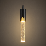 Glazen Hanglamp in Cilindervorm - Lustreau