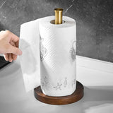 TowelCraft – Elegante Papieren Handdoekhouder Met Stabiel Ontwerp