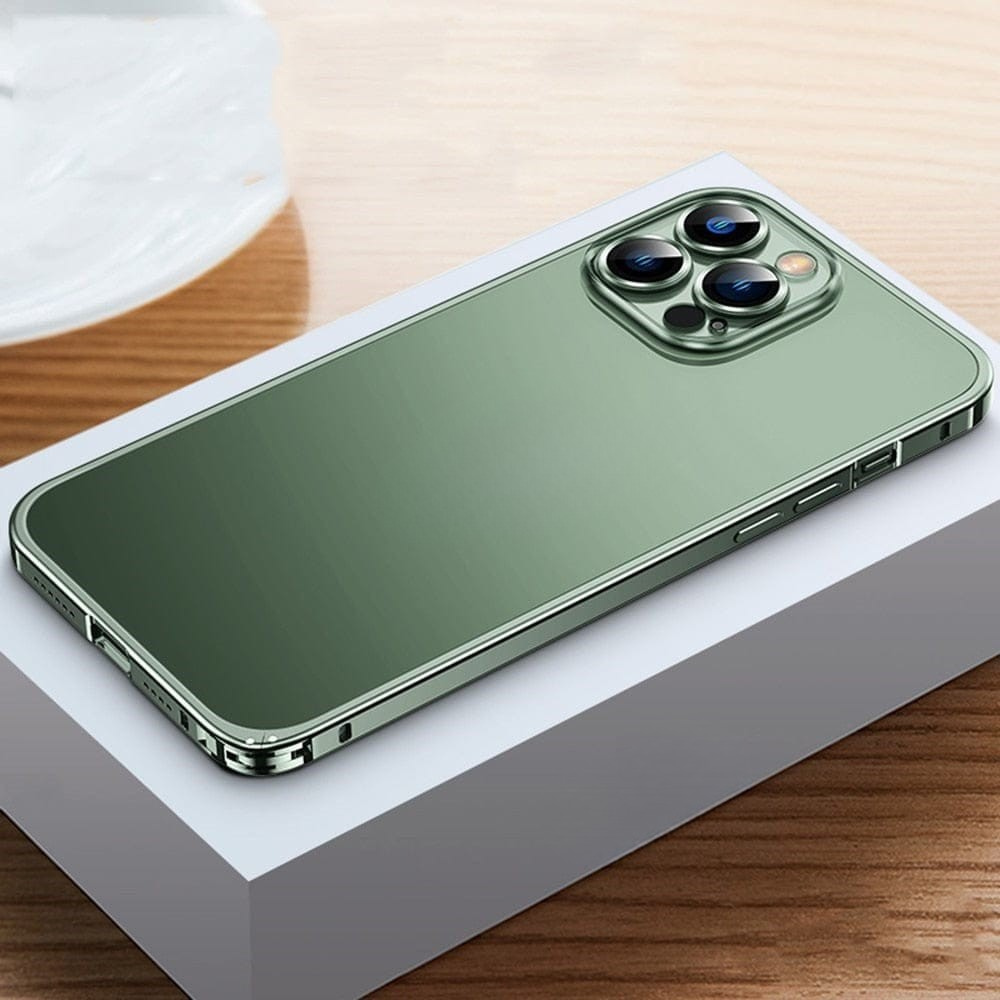Metalen hoes iPhone - Aluminium