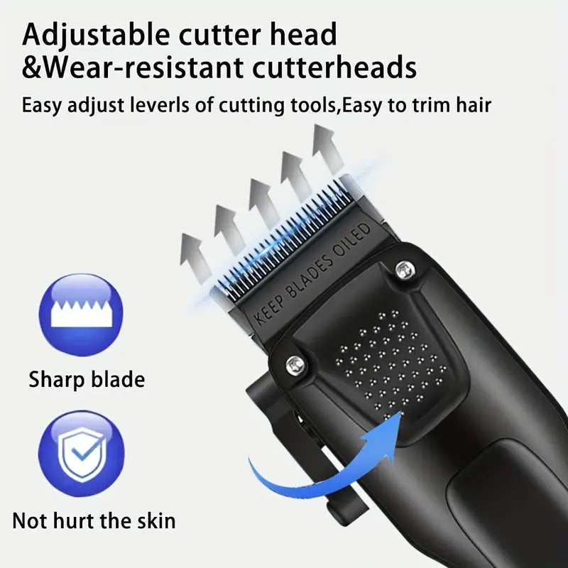 ProTrim Grooming Set – Draadloos en Professioneel voor Perfecte Styling