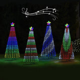XmasRay | Multikleurige LED Geanimeerde Buitenkersboom Verlichting