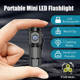 LumoBeam Mini Zaklamp – Sterk Licht in Compact Formaat