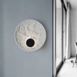 Ronde Maan Globe Wandlamp – Hedendaagse Elegant met Zachte LED Glans