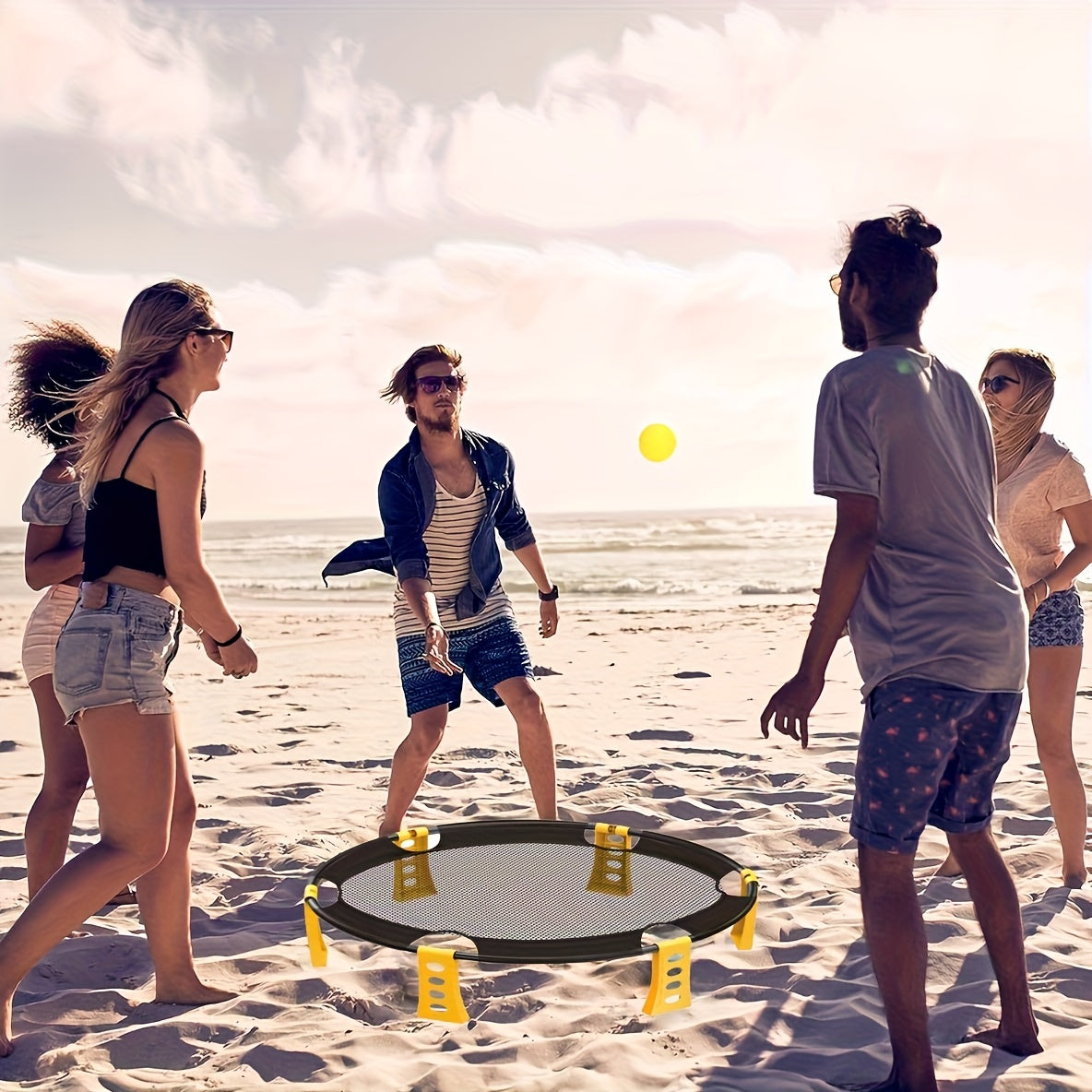 Dynamisch Mini Volleybal Net – Compact en Voor Elke Speellocatie