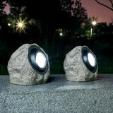 Tuinrotslamp - LED Zonne-energie Buitenlamp