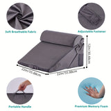 RelaxPlus Verstelbaar Bed Wigkussen – Comfort en Ondersteuning bij Herstel
