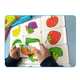 Kaarten-Memory-spel voor kinderen – Speels geheugen en concentratie bevorderen (1+1 Gratis)