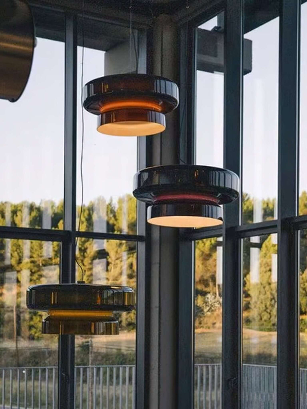 Bohemien Stijl Hanglamp - Glas & Metaal LED