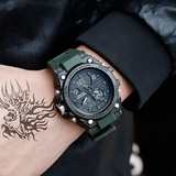 ⌚Sportieve Dual-Display Mode Multifunctionele waterdichte verlichte herenarmbandhorloge