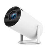 Slimme Mini Projector - Draagbare 180° Rotabele Projector voor Buitenfilms en Streaming