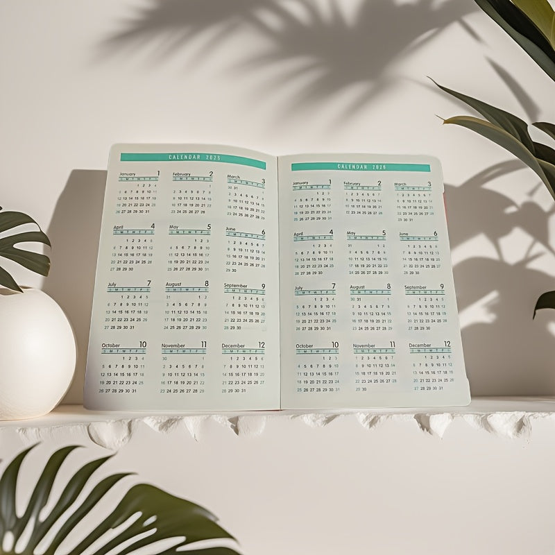 Dikke zakelijke planner 2025 | Agenda | Dagplanner met tijdschema en 365 pagina’s