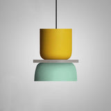 Eenvoudige Scandinavische eettafellamp, hoogwaardige woonkamer kroonluchter, Macaron acryl