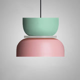 Eenvoudige Scandinavische eettafellamp, hoogwaardige woonkamer kroonluchter, Macaron acryl