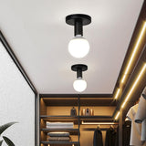 Creatieve minimalistische balkon- en entreehal lamp, retro-industriële stijl trap-, wandkast- en slaapkamerlamp