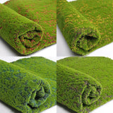 Kunstmos, Kunstgras, kunstmatige groene planten, Kunstgras