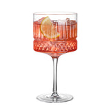 AiLiXiya-Cocktailglas Kelch, Hofstijl-gesneden Barkeeperglas Kelch, klassiek Martini-glas Kelch, Champagnerglas Kelch